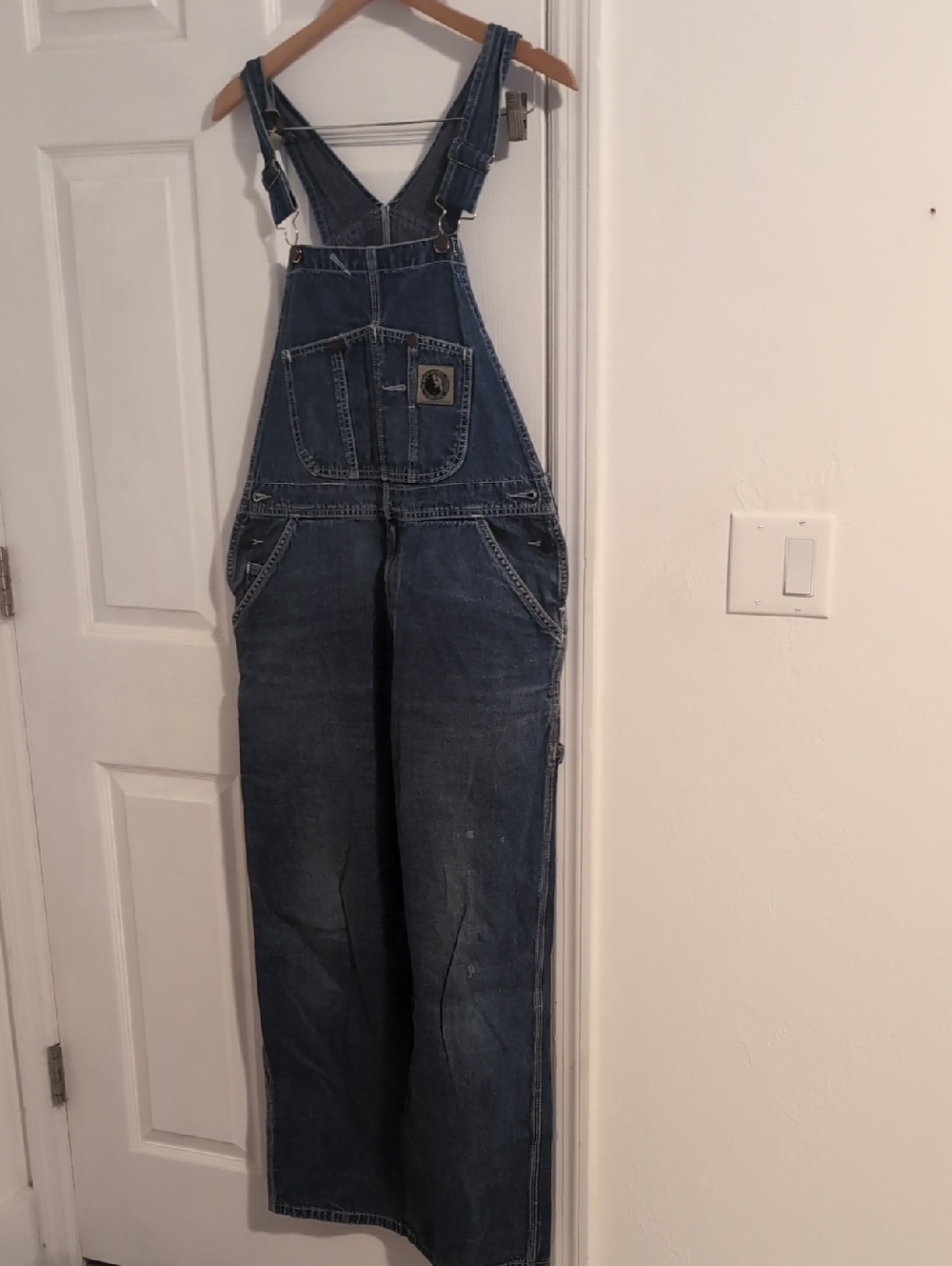 The Bernie Apparal Men's Classic Denim Overalls - 36/30